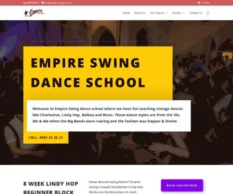 Empireswing.com.au(Empire Swing) Screenshot