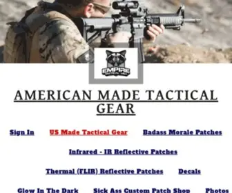 Empiretactical.org(Empire Tactical USA) Screenshot