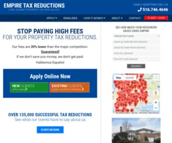 Empiretaxreductions.com(Empiretaxreductions) Screenshot