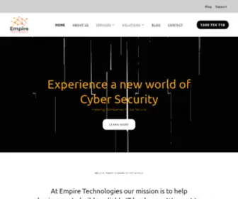 Empiretechnologies.com.au(Empire Technologies) Screenshot