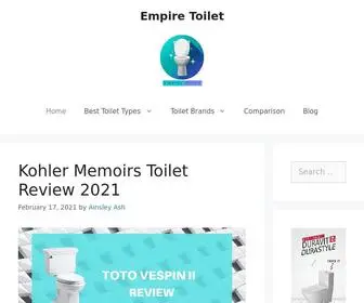 Empiretoilet.com(Empire Toilet) Screenshot