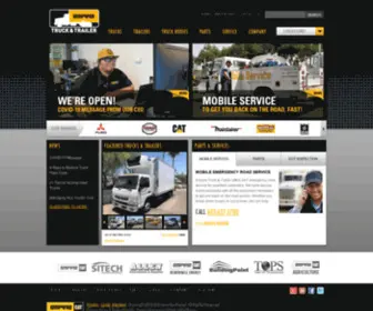 Empiretruckandtrailer.com(Truck & Trailer Sales) Screenshot