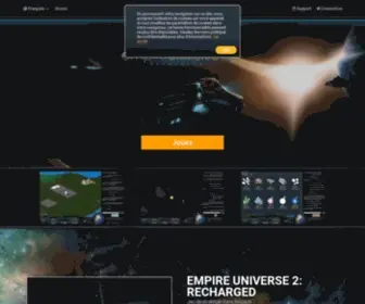 Empireuniverse2.fr(Empire Universe II) Screenshot