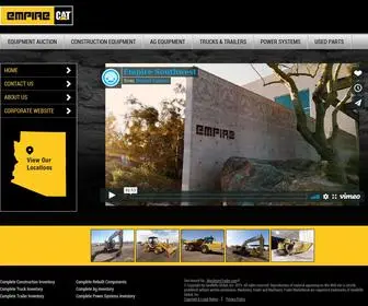 Empireusedequipment.com(Empire Machinery) Screenshot