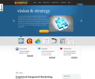 Empiricalintegratedmarketing.com(Empirical Integrated Marketing) Screenshot