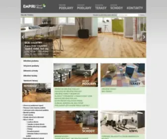 Empiri.cz(Dřevěné podlahy a parkety) Screenshot