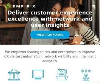 Empirix.com(Customer Experience Management Software) Screenshot