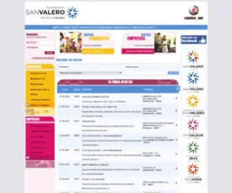 Emplea2.net(Portal Empleo de Fundación San Valero) Screenshot