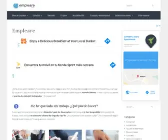 Empleare.com(Todo sobre el empleo) Screenshot