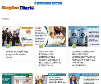 Empleodiario.com(Empleo Diario) Screenshot