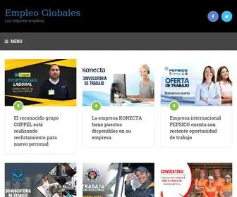 EmpleoGlobales.com(Empleo Globales) Screenshot