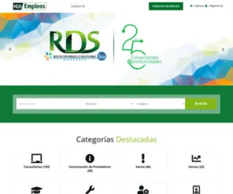 Empleos.hn(Es un servicio social gratuito de la Red de Desarrollo Sostenible –Honduras (RDS) Screenshot