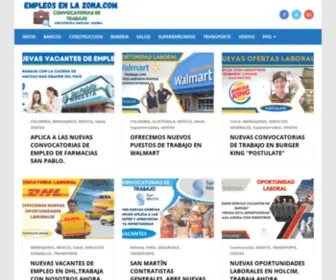 Empleosenlazona.com(EMPLEOS EN LA ZONA) Screenshot