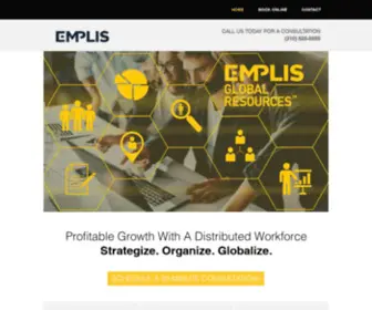 Emplis.com(EMPLIS Global Resources) Screenshot