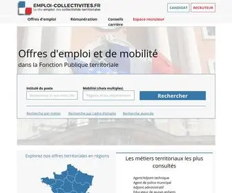 Emploi-Collectivites.fr(Emploi-collectivités) Screenshot
