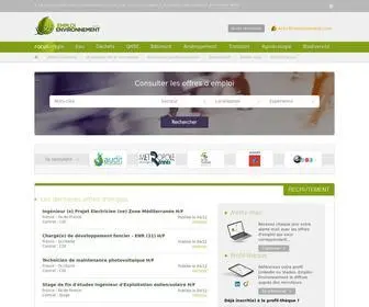 Emploi-Environnement.com(Emploi Environnement) Screenshot