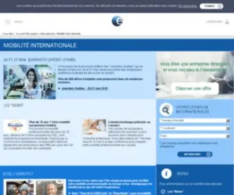 Emploi-International.org(Mobilité internationale) Screenshot