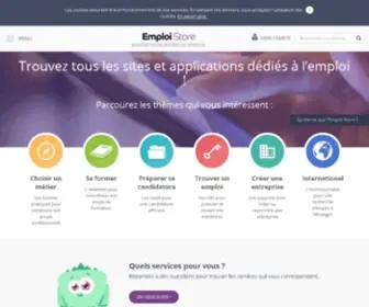Emploi-Store.fr(Les services web et mobiles de l'emploi) Screenshot