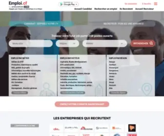 Emploi.cf(Offres) Screenshot