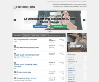 Emploidirecteur.ca(Emplois) Screenshot