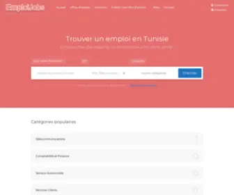 Emploijobs.com(Accueil) Screenshot