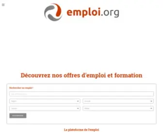 Emploi.org(Emploi) Screenshot