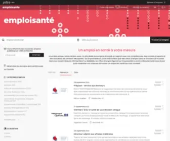 Emploisante.ca(Emplois) Screenshot
