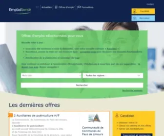 Emploisante.com(EmploiSanté) Screenshot