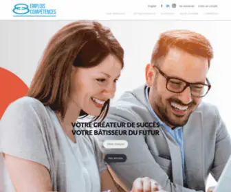 Emploiscompetences.com( Emplois Compétences) Screenshot