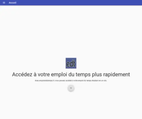 Emploisdutemps.fr(Emploisdutemps) Screenshot
