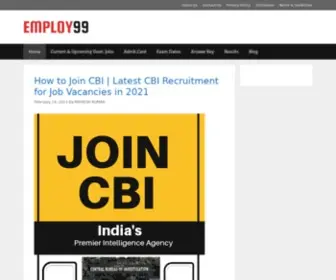 Employ99.com(A Helping Hand For Sarkari Naukri Aspirants) Screenshot