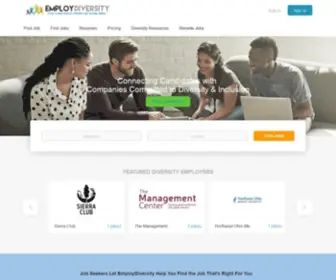 Employdiversity.com(Job) Screenshot