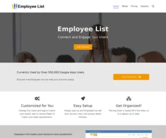 Employee-List.com(Employee List) Screenshot