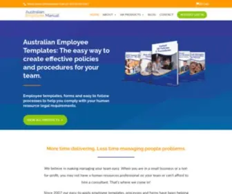 Employeemanual.com.au(Employeemanual) Screenshot