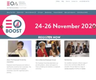 Employeeownership.co.uk(The Employee Ownership Association (EOA)) Screenshot