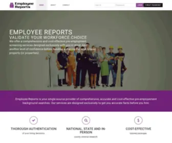 Employeereports.com(Employee Reports) Screenshot