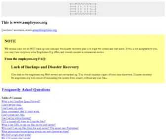 Employees.org(Employees) Screenshot