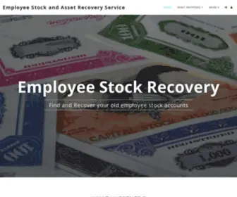 Employeestockrecovery.com(Employee Stock and Asset Recovery Service) Screenshot