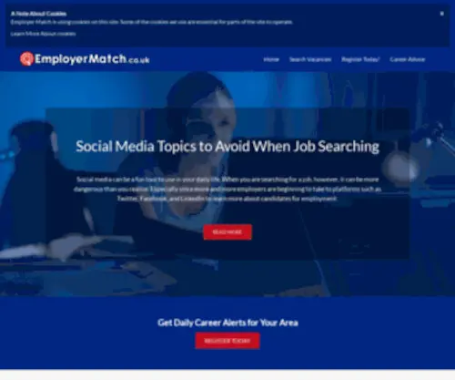 Employermatch.co.uk(Employer Match) Screenshot