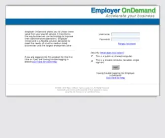 Employerondemand.com(Employerondemand) Screenshot