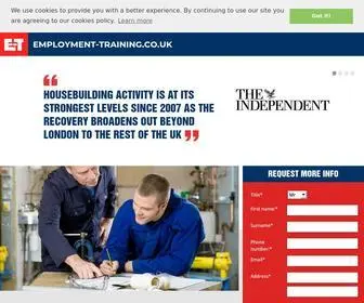 Employment-Training.co.uk(Employment Training) Screenshot