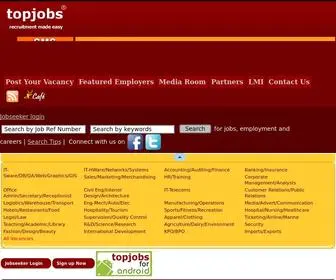 Employment.lk(Topjobs sri lanka Job Network) Screenshot