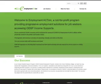 Employmentaction.org(Employment ACTion) Screenshot