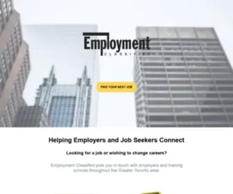 Employmentclassified.ca(Employment Classified) Screenshot