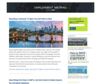 Employmentmetrix.com(Employment Metrix) Screenshot