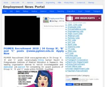 Employmentnewsportal.com(Employmentnewsportal) Screenshot