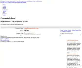 Employmenttech.com(employmenttech) Screenshot