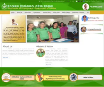 Empmissionodisha.gov.in(Directorate of Employment) Screenshot