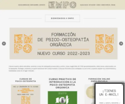 Empo.es(Cursos de Osteopatia) Screenshot