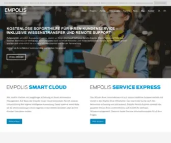 Empolis.com(Empolis Information Management) Screenshot
